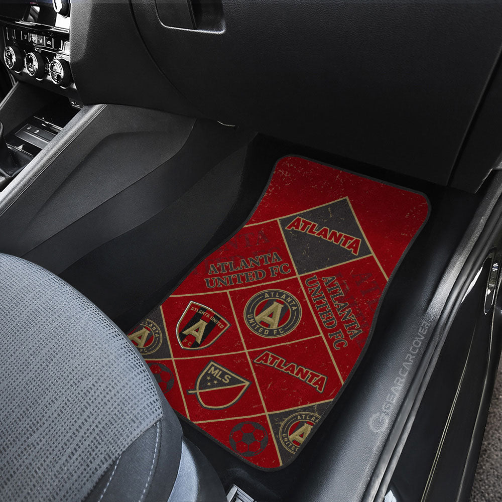 Atlanta United FC Car Floor Mats Sporty Team Collection - Gearcarcover - 3