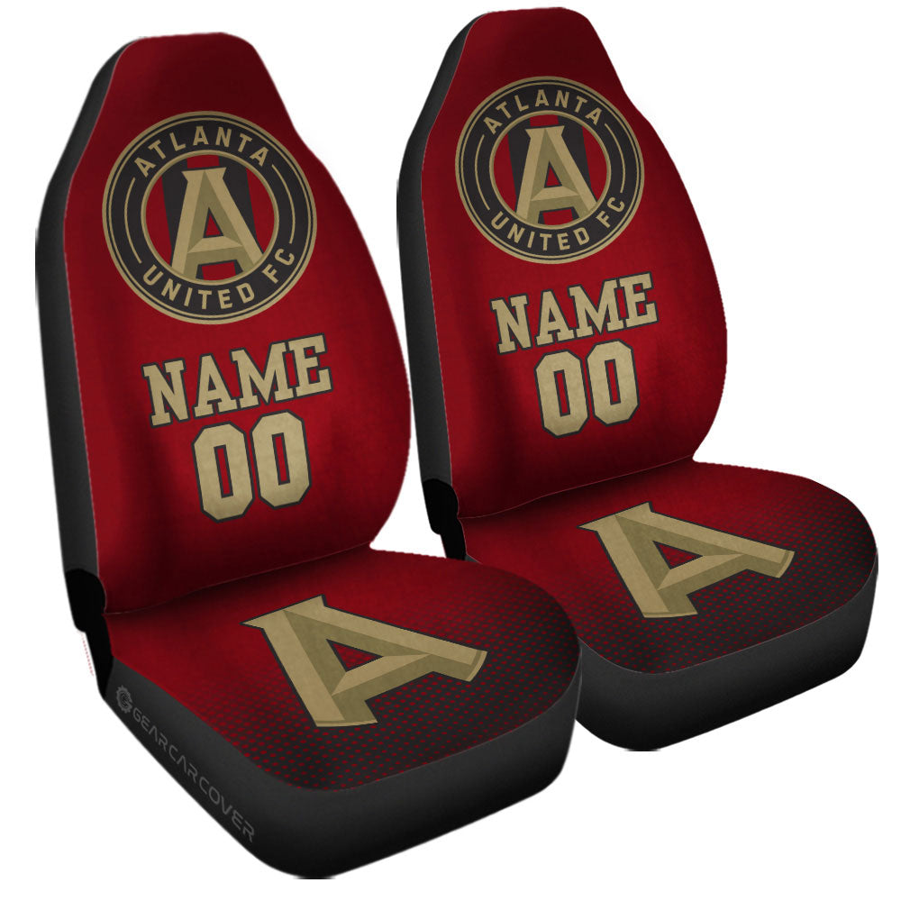 Atlanta United FC Car Seat Covers Sporty Team Collection - Gearcarcover - 3