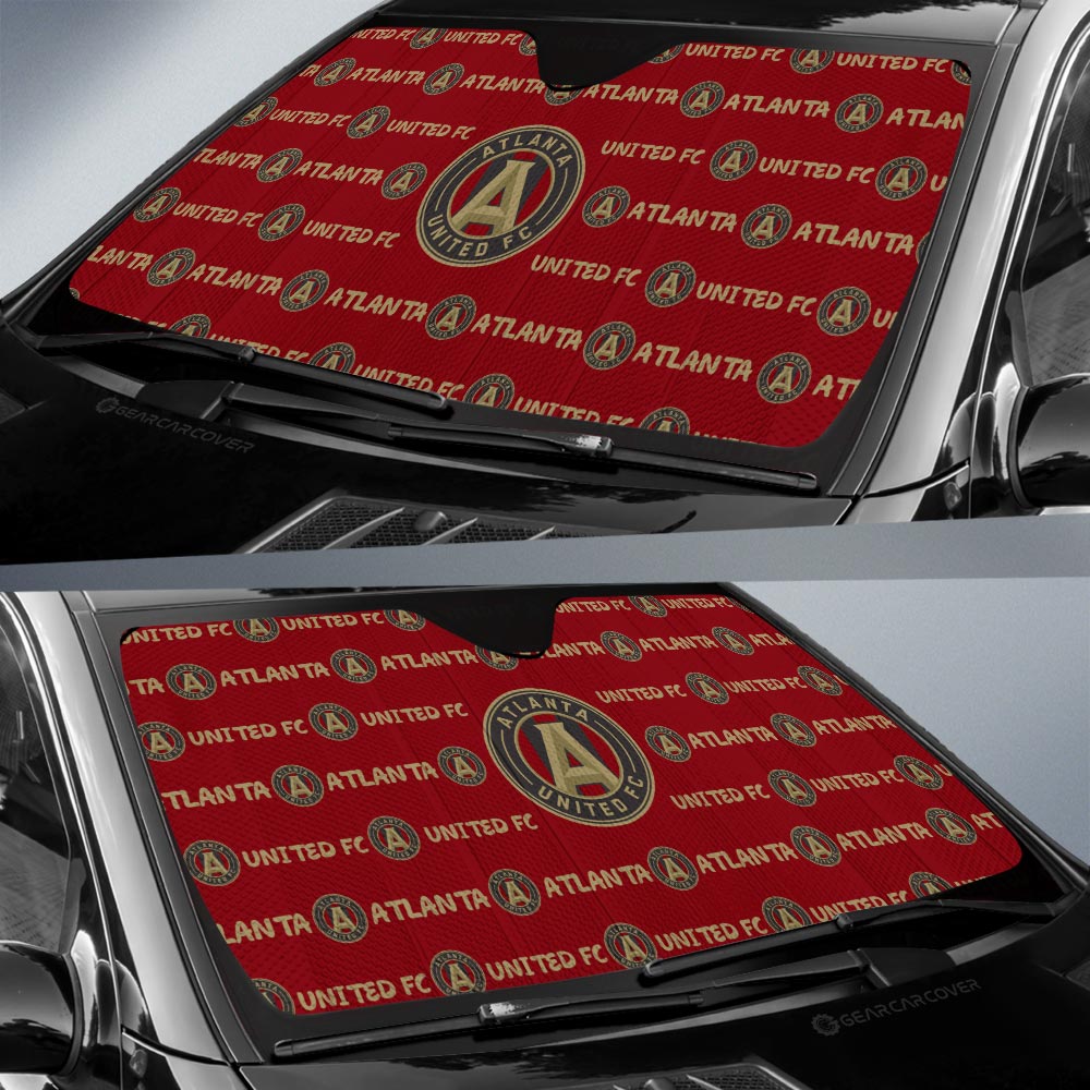 Atlanta United FC Car Sunshade Sporty Team Collection - Gearcarcover - 2