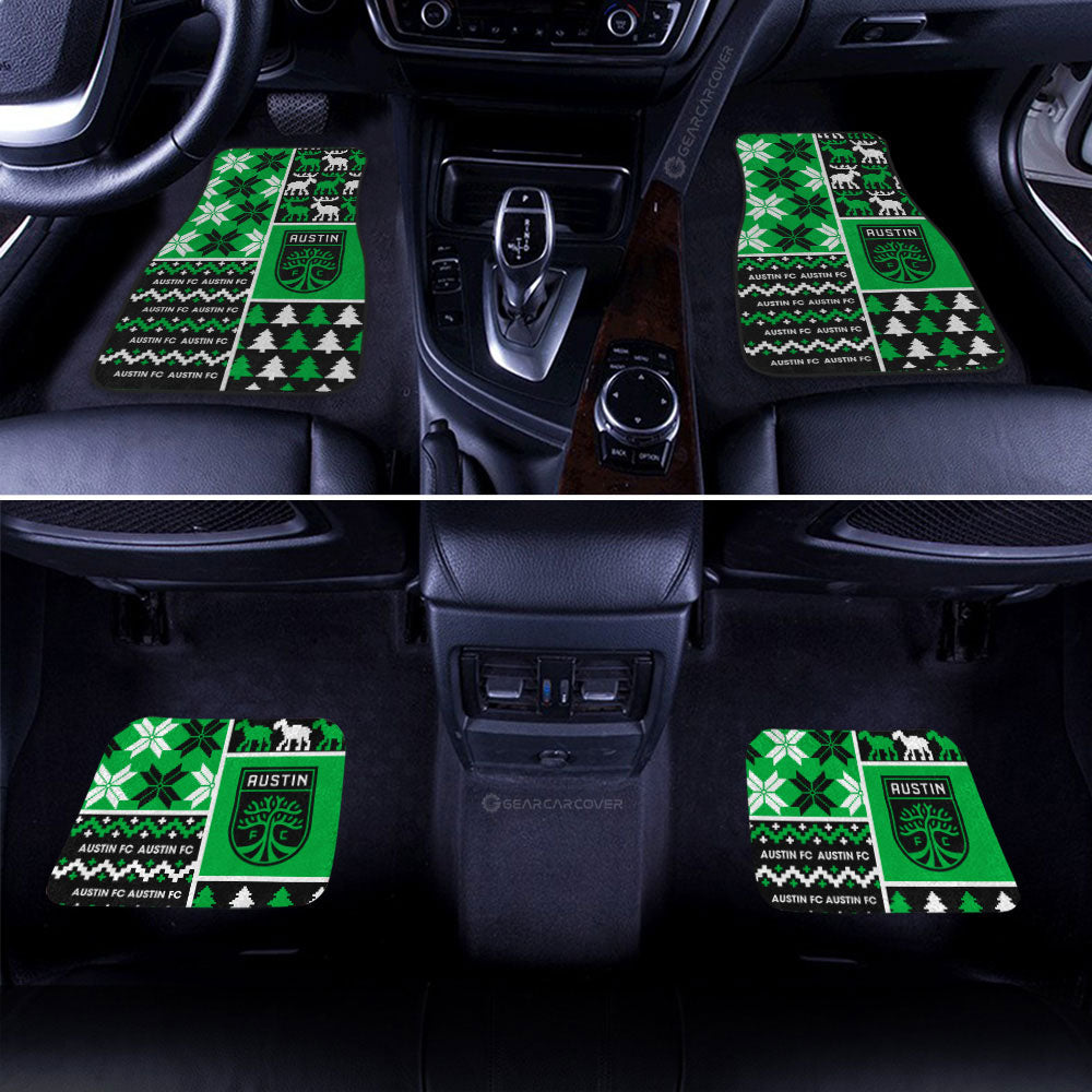 Austin FC Car Floor Mats Custom Ugly Style Car Accessories - Gearcarcover - 2