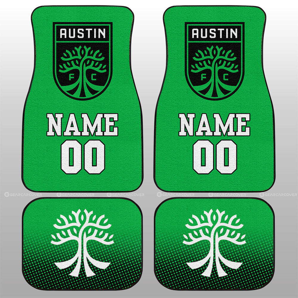 Austin FC Car Floor Mats Sporty Team Collection - Gearcarcover - 1
