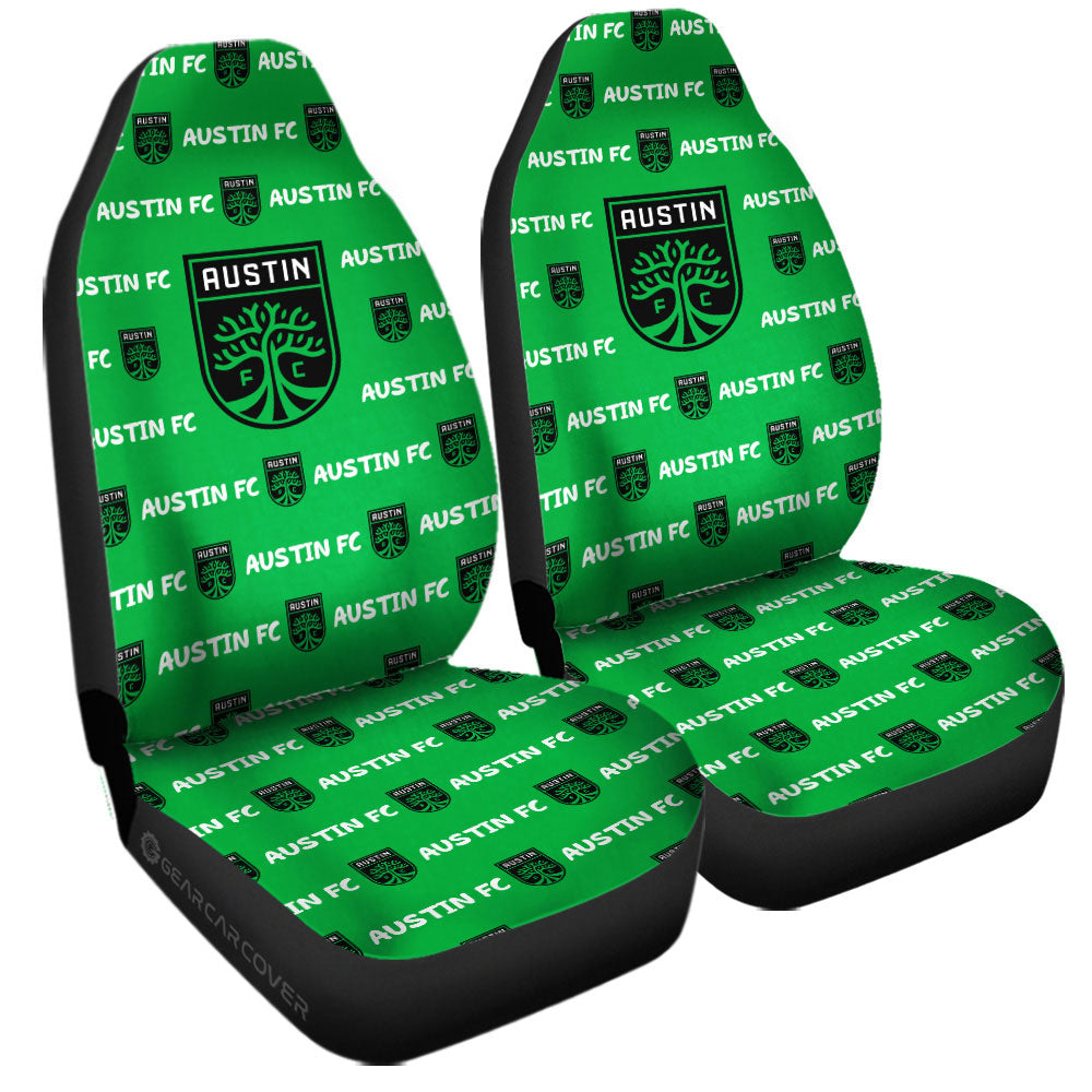 Austin FC Car Seat Covers Sporty Team Collection - Gearcarcover - 3