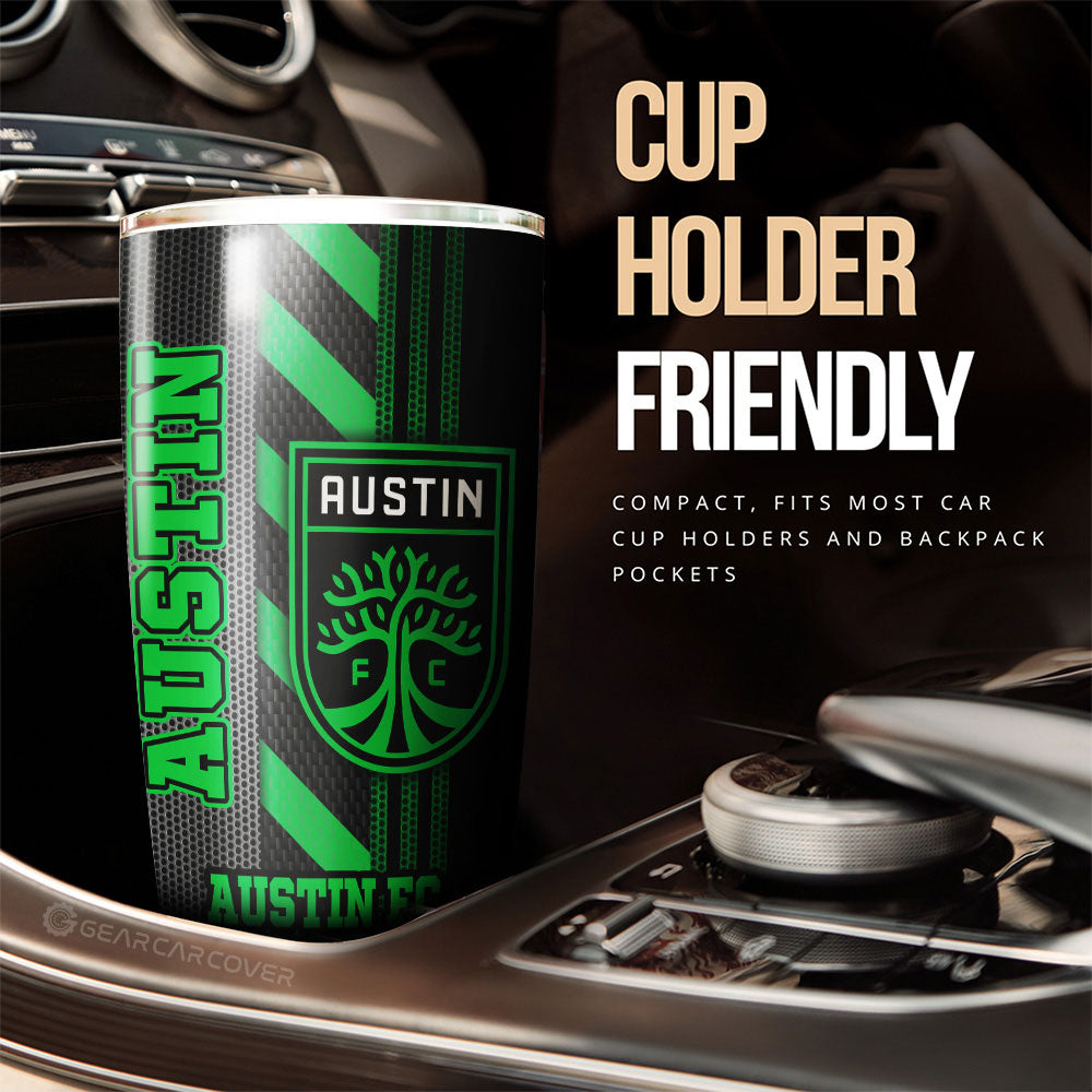 Austin FC Tumbler Cup Custom Car Accessories - Gearcarcover - 3