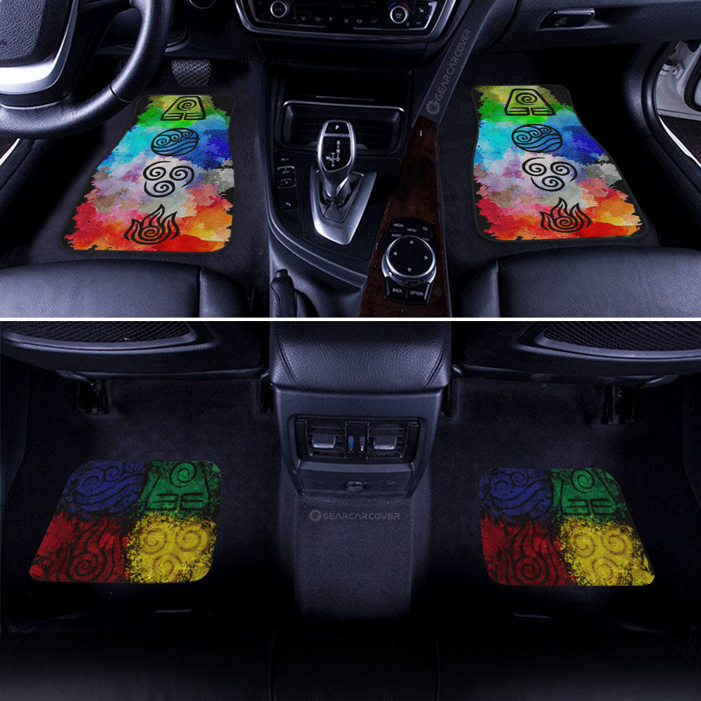 Avatar The Last Airbender Car Floor Mats Custom Car Accessories - Gearcarcover - 2