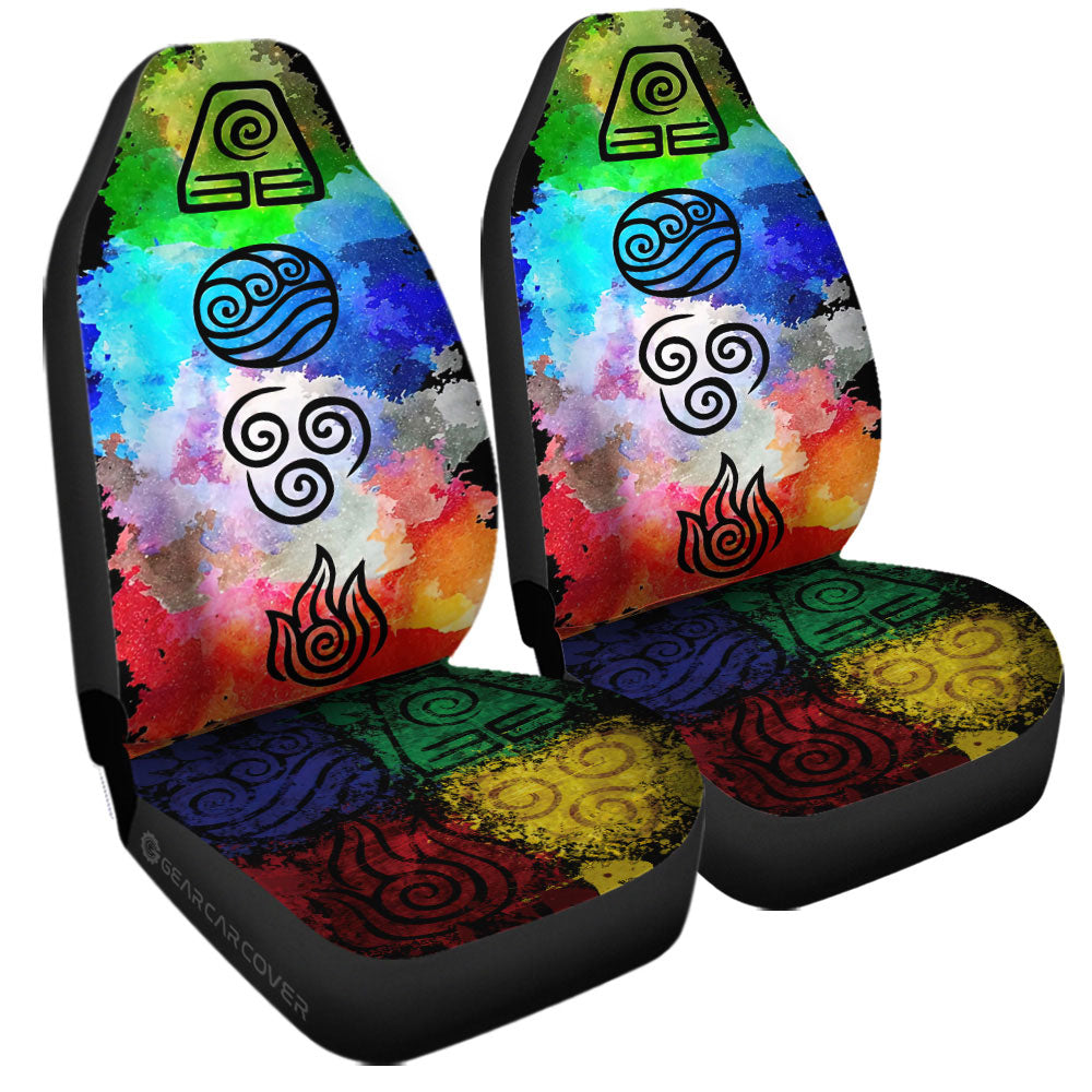 Avatar The Last Airbender Car Seat Covers Custom Car Accessories - Gearcarcover - 3