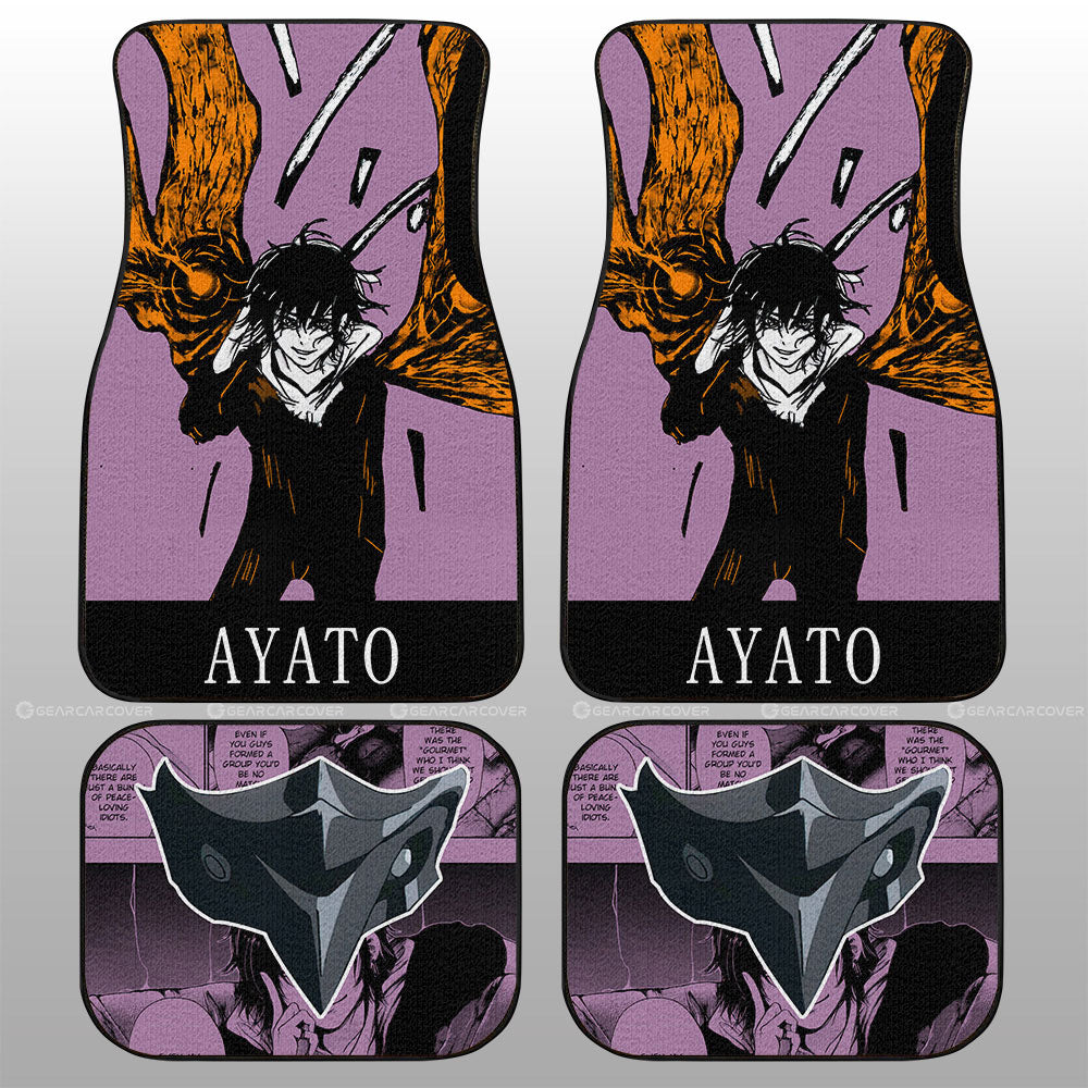 Ayato Kirishima Car Floor Mats Custom Car Accessories - Gearcarcover - 4