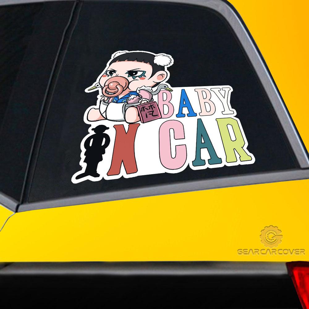 Baby In Car Bentham Car Sticker Custom Car Accessories - Gearcarcover - 2