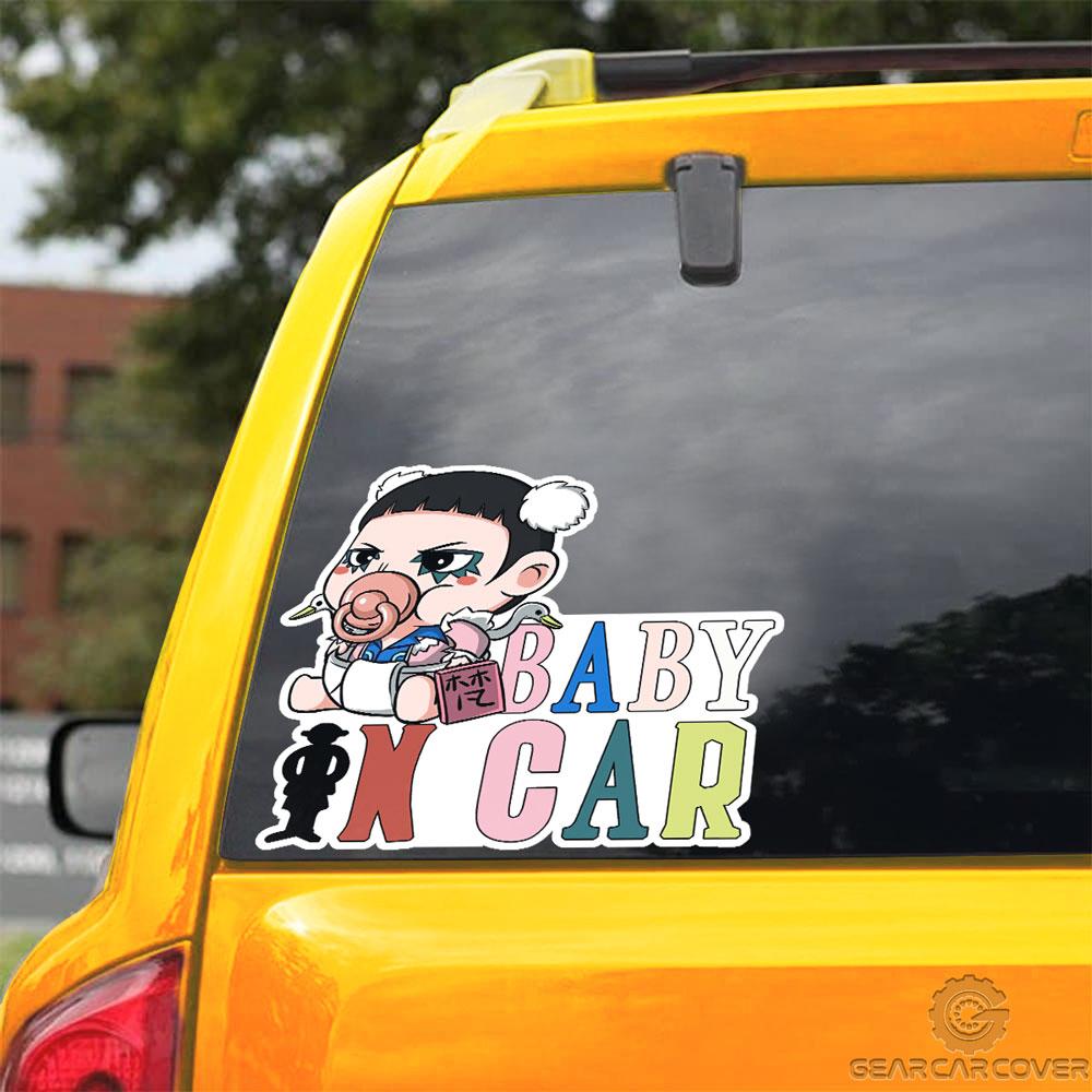Baby In Car Bentham Car Sticker Custom Car Accessories - Gearcarcover - 3