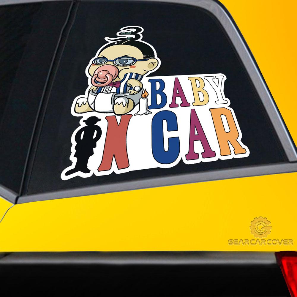 Baby In Car Galdino Car Sticker Custom Car Accessories - Gearcarcover - 2
