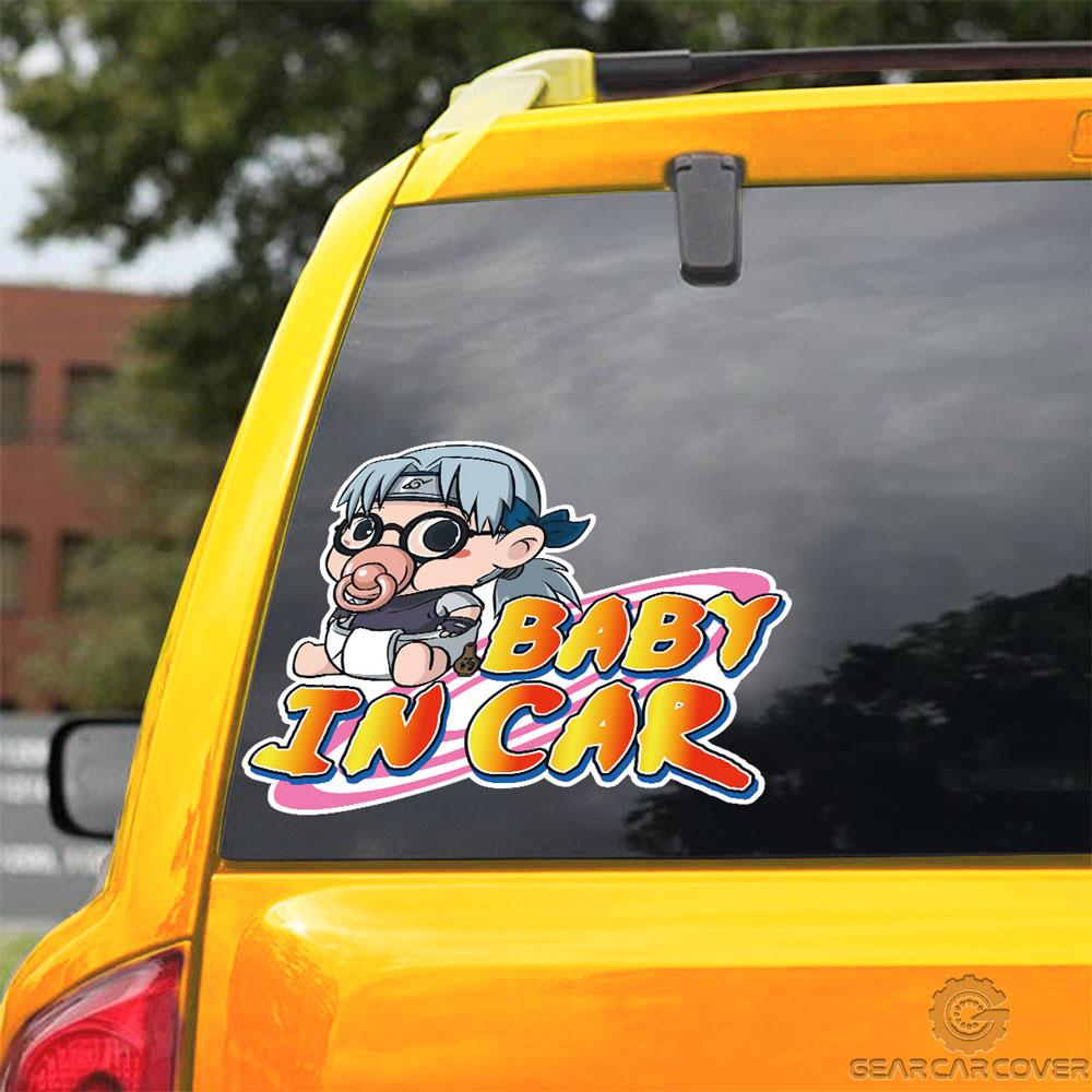 Baby In Car Kabuto Car Sticker Custom Naru Car Accessories - Gearcarcover - 3