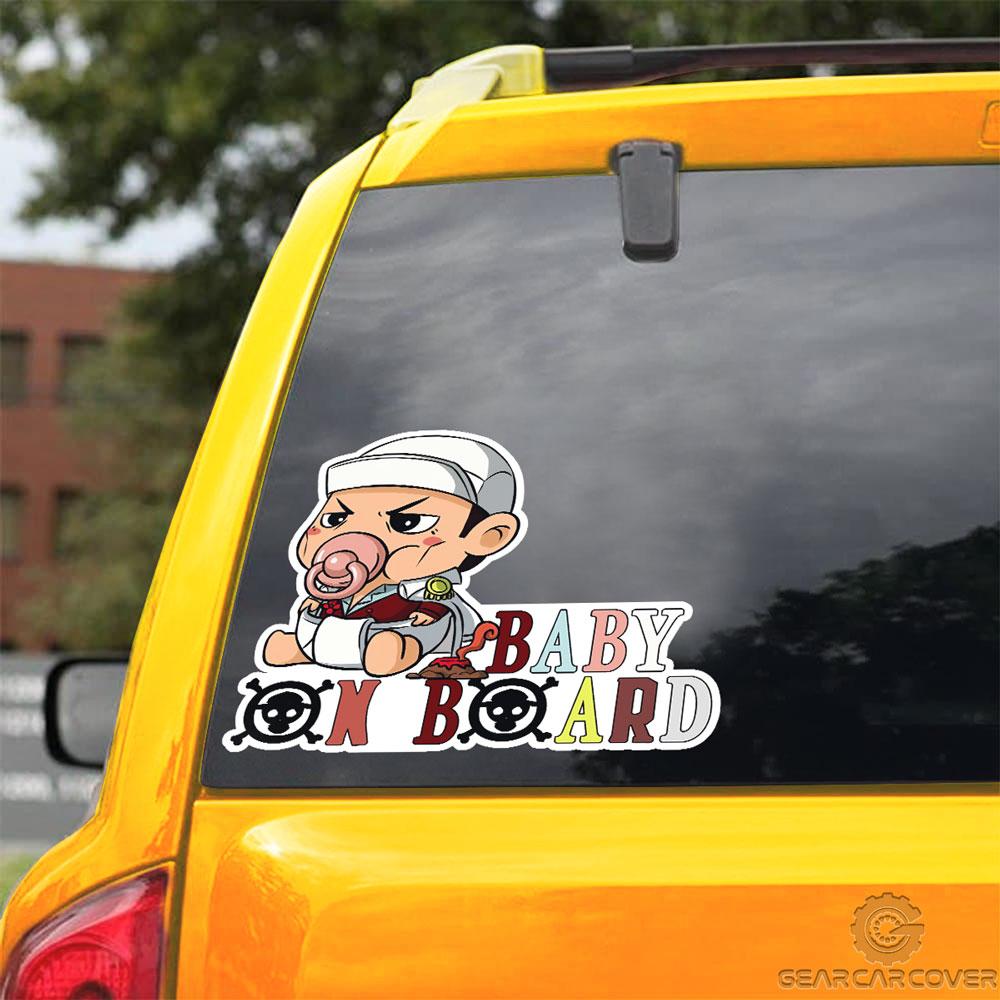 Baby On Board Sakazuki Car Sticker Custom Car Accessories - Gearcarcover - 3