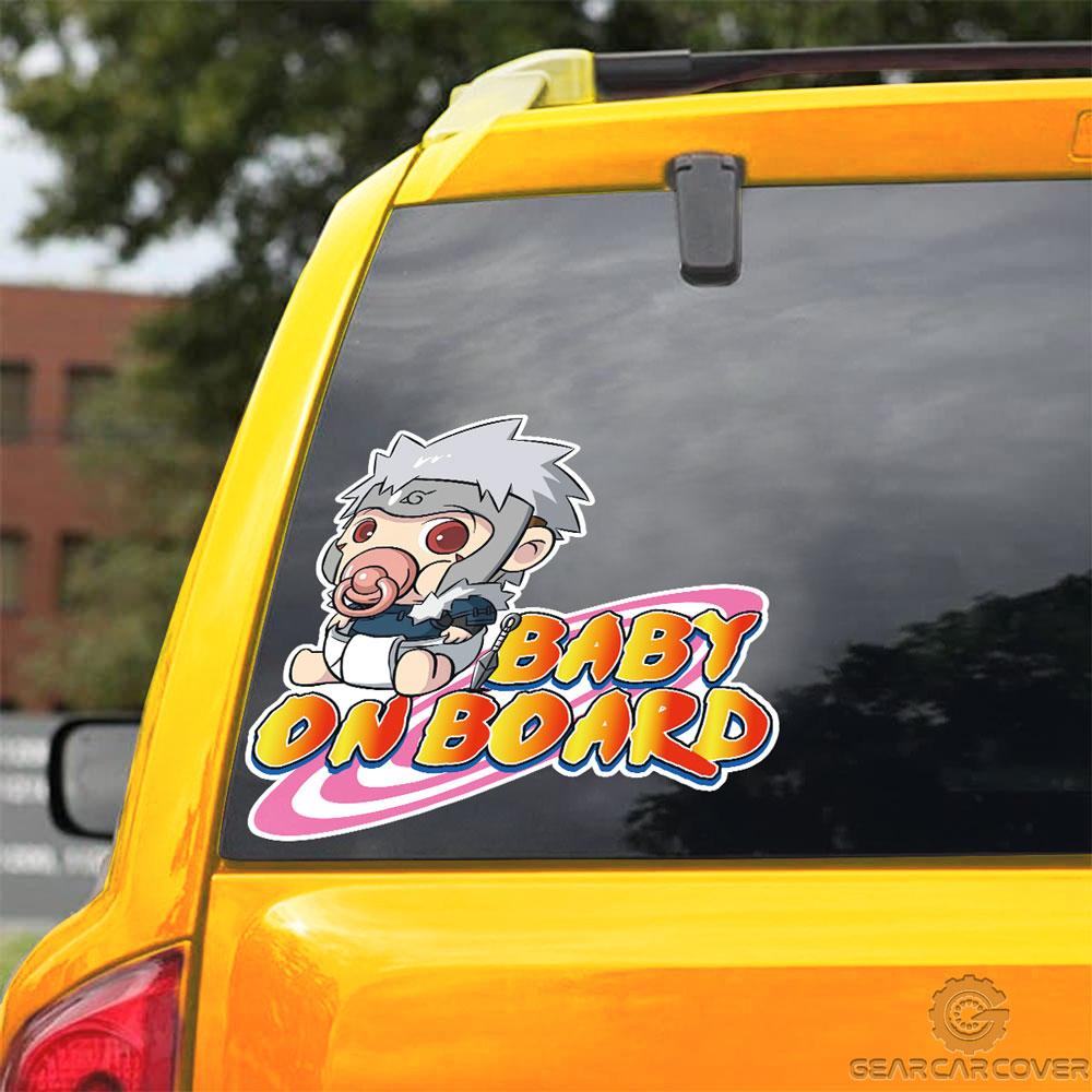 Baby On Board Tobirama Senju Car Sticker Custom Naru Car Accessories - Gearcarcover - 3