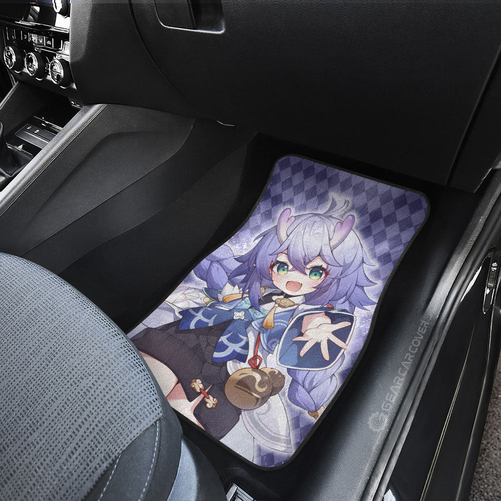 Bailu Car Floor Mats Custom Honkai Star Rail Car Accessories - Gearcarcover - 3