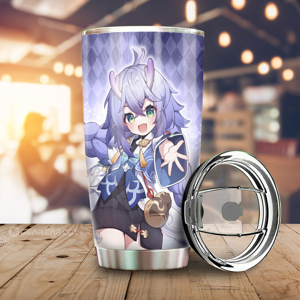 Bailu Tumbler Cup Custom Honkai Star Rail Car Accessories - Gearcarcover - 2