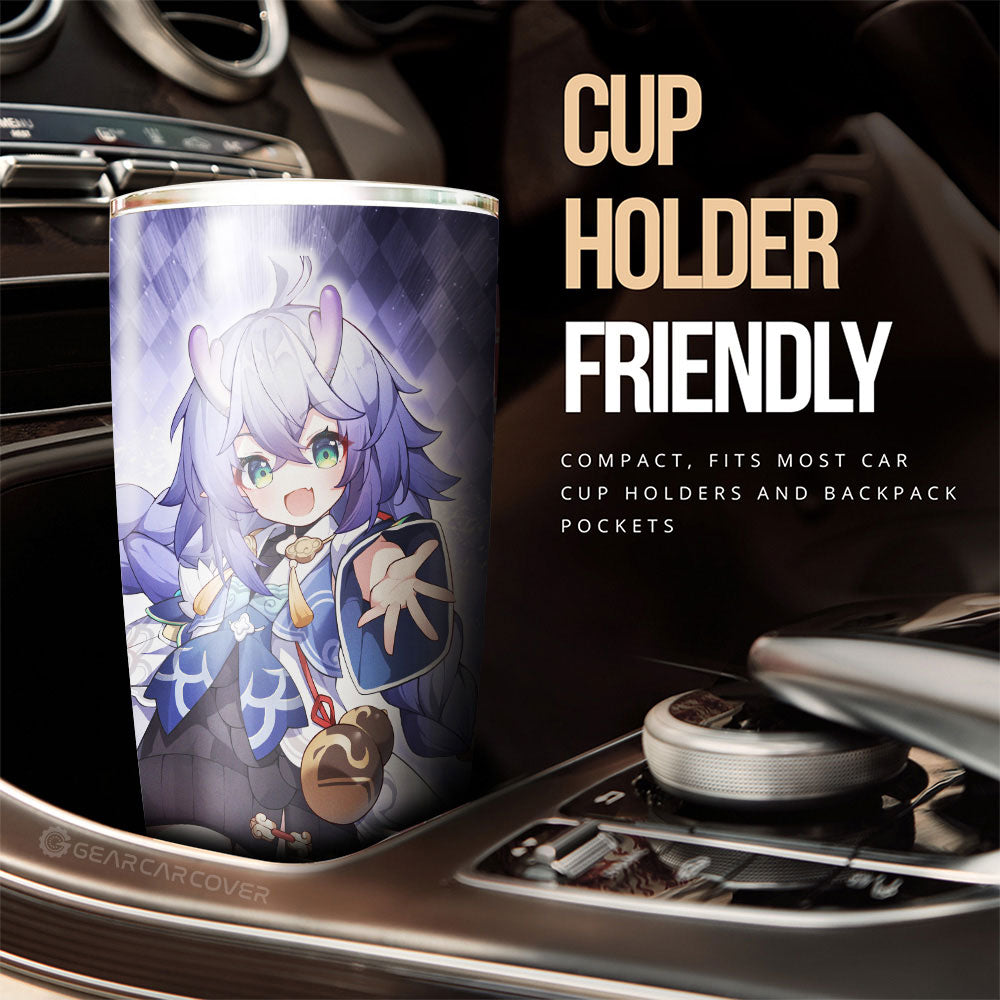 Bailu Tumbler Cup Custom Honkai Star Rail Car Accessories - Gearcarcover - 3