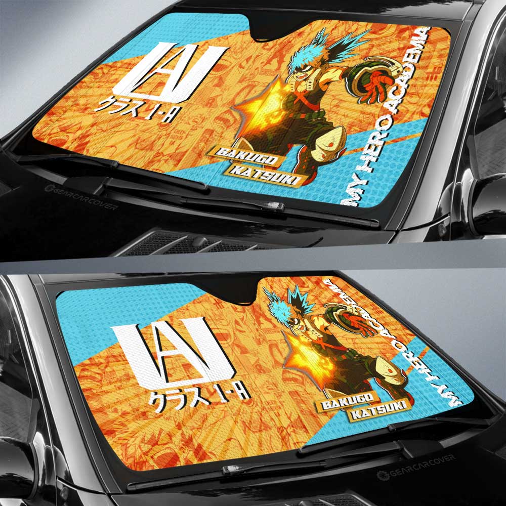 Bakugo Katsuki Car Sunshade Custom Car Interior Accessories - Gearcarcover - 2