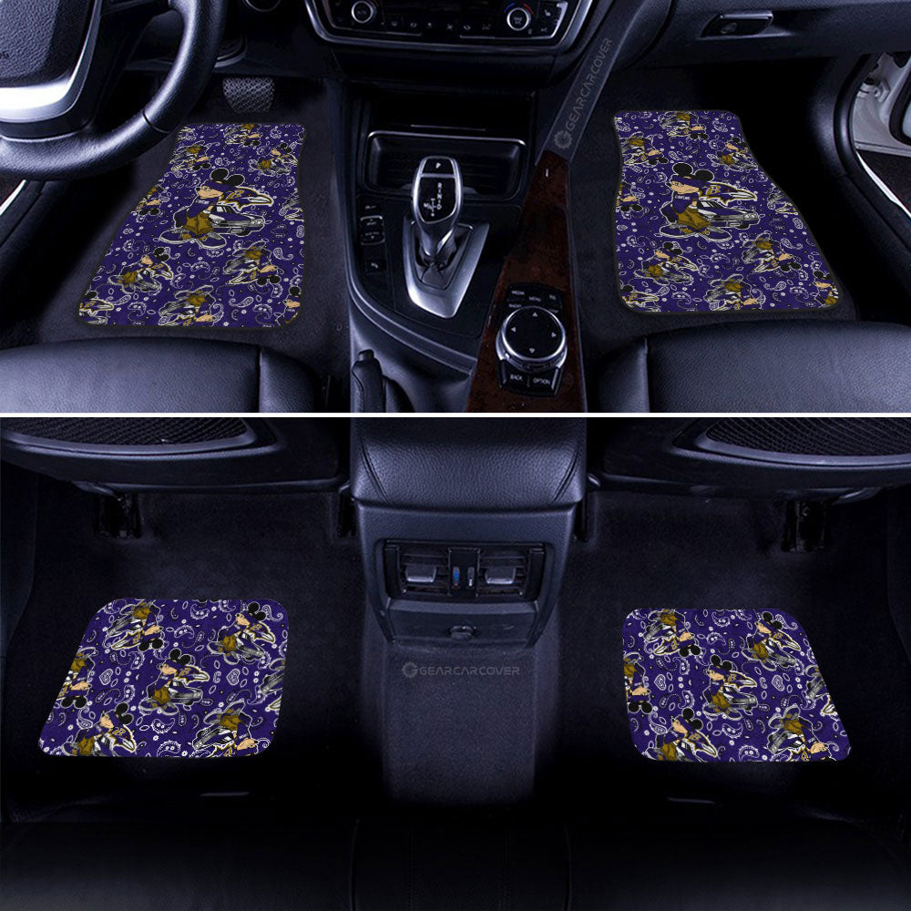 Baltimore Ravens Car Floor Mats Cartoon Theme Collection - Gearcarcover - 2