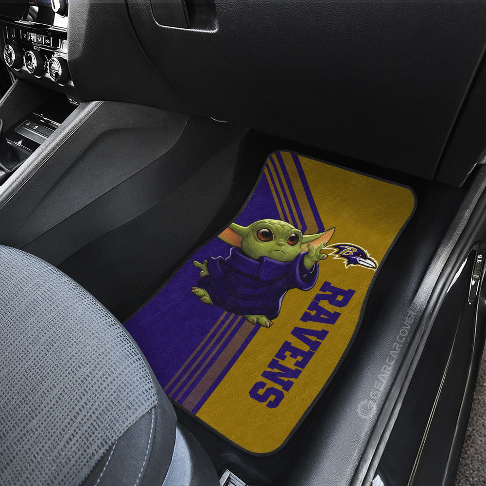 Baltimore Ravens Car Floor Mats Custom Car Accessories - Gearcarcover - 3