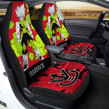 Bardock Car Seat Covers Custom Manga Color Style - Gearcarcover - 1