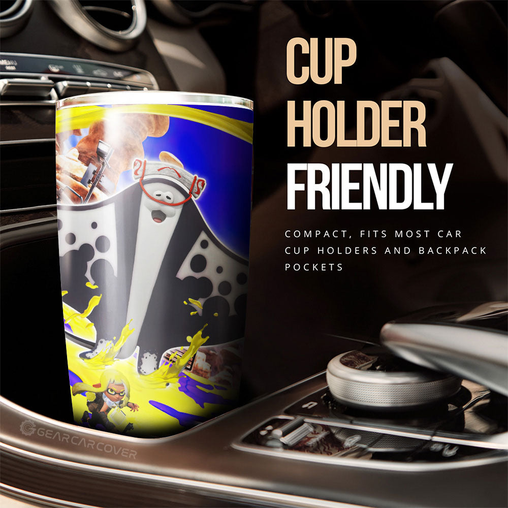 Big Man Splatoon Tumbler Cup Custom Car Accessories - Gearcarcover - 3
