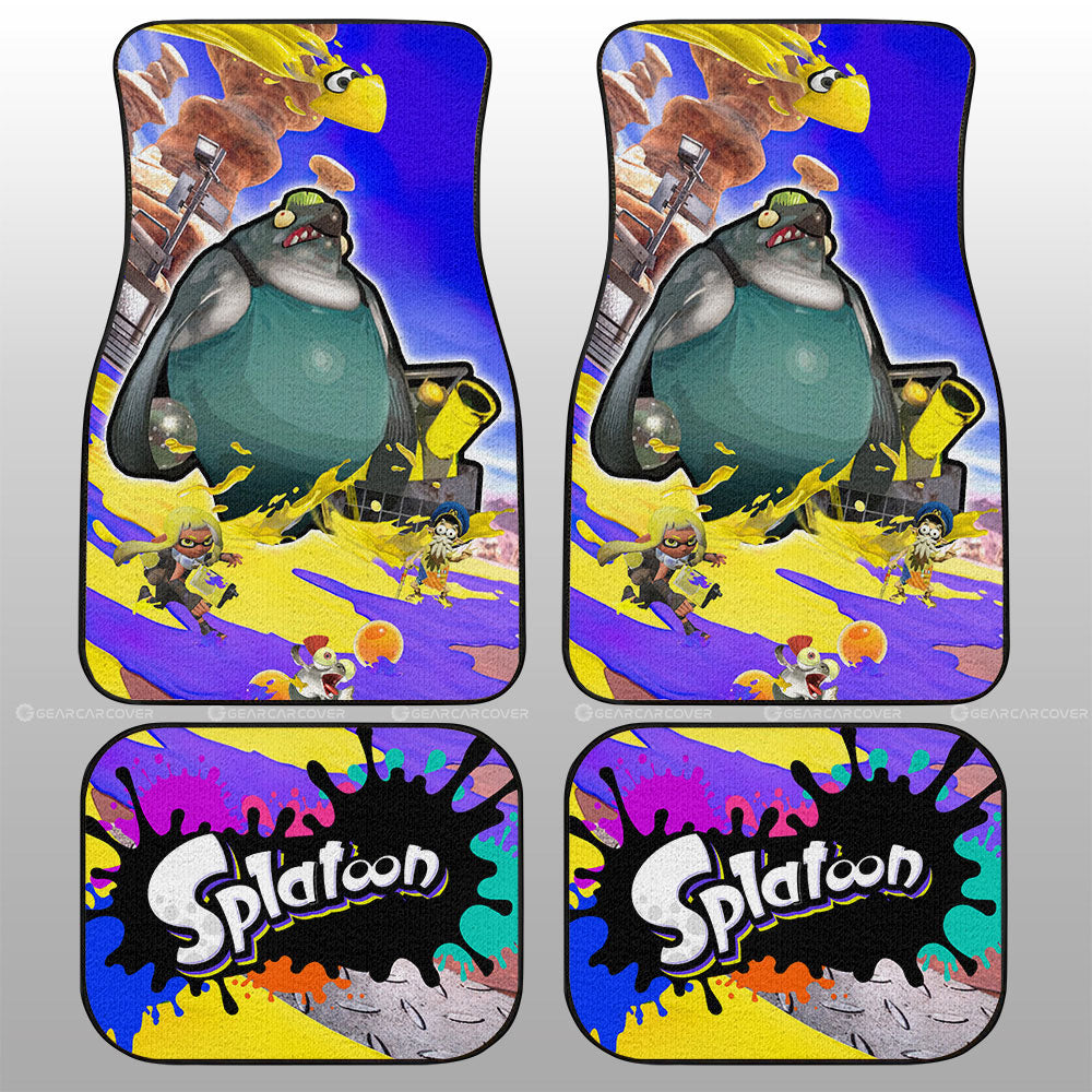 Big Shot Splatoon Car Floor Mats Custom Car Accessories - Gearcarcover - 1