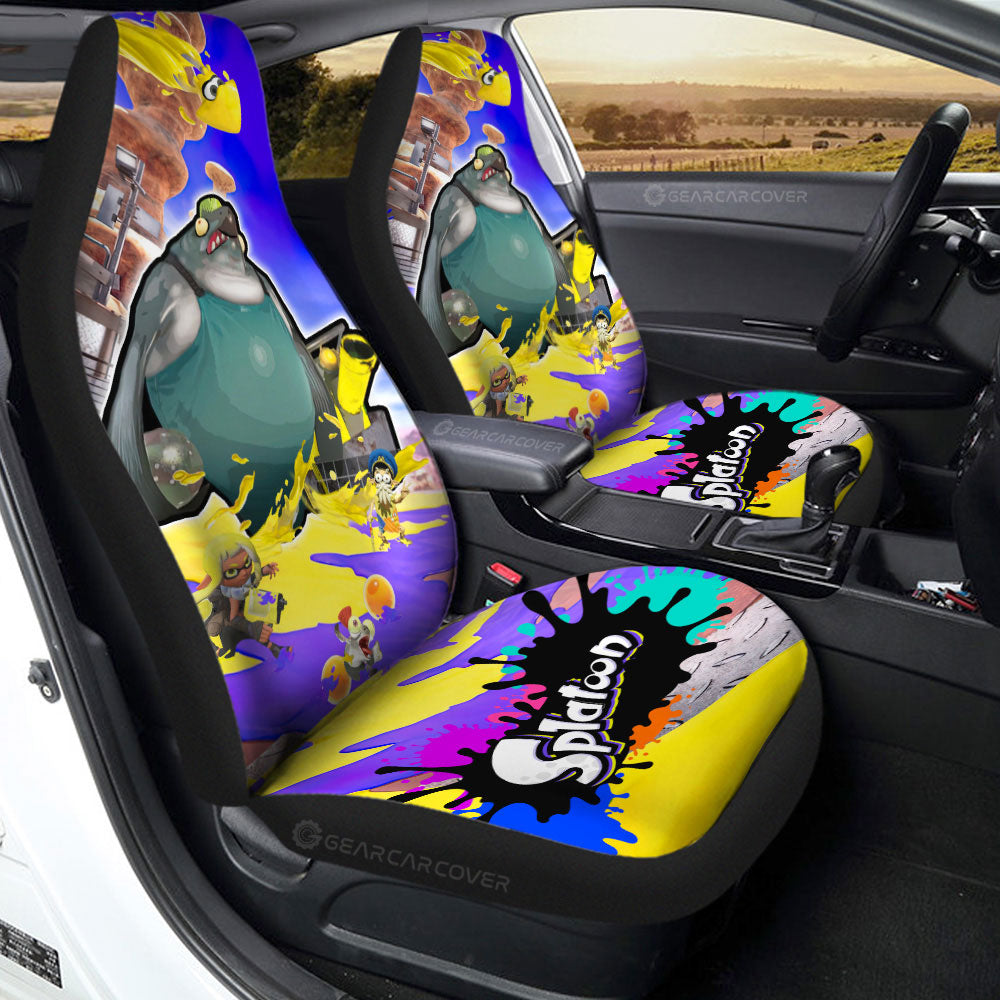 Big Shot Splatoon Car Seat Covers Custom Car Accessories - Gearcarcover - 2