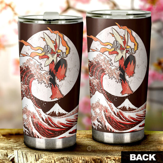Blaziken Tumbler Cup Custom Pokemon Car Accessories - Gearcarcover - 2