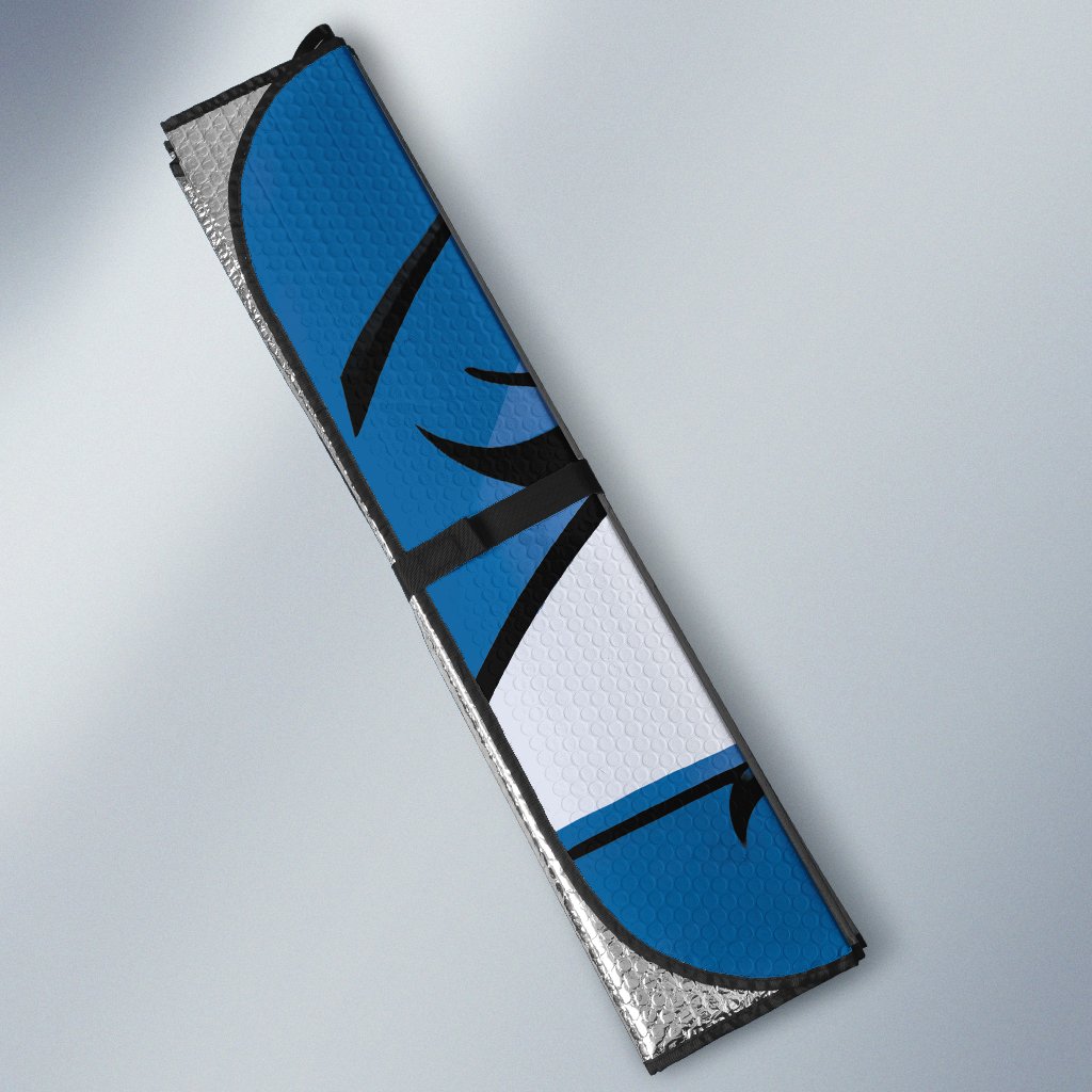 Blue Glam Car Eyes Sun Shade Custom Cute Eyes Car Accessories - Gearcarcover - 3