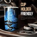 Blue Rose Tumbler Cup Custom Car Interior Accessories - Gearcarcover - 2