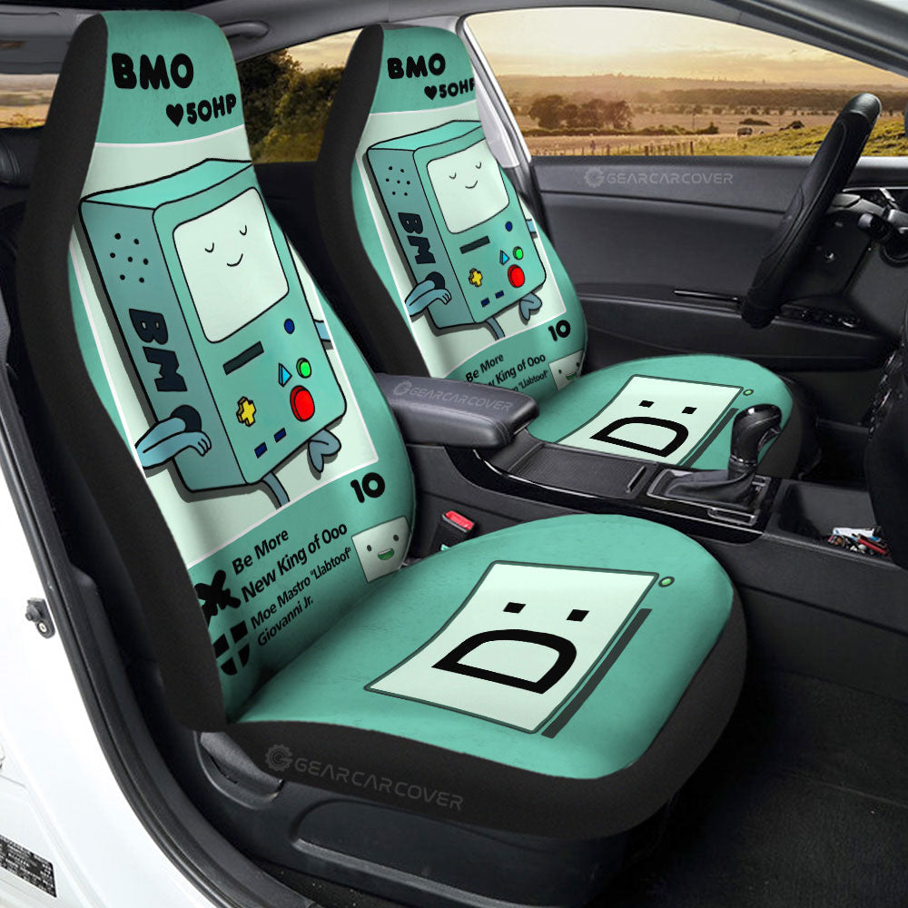 Bmo Car Seat Covers Custom Adventure Time Car Accessories - Gearcarcover - 2