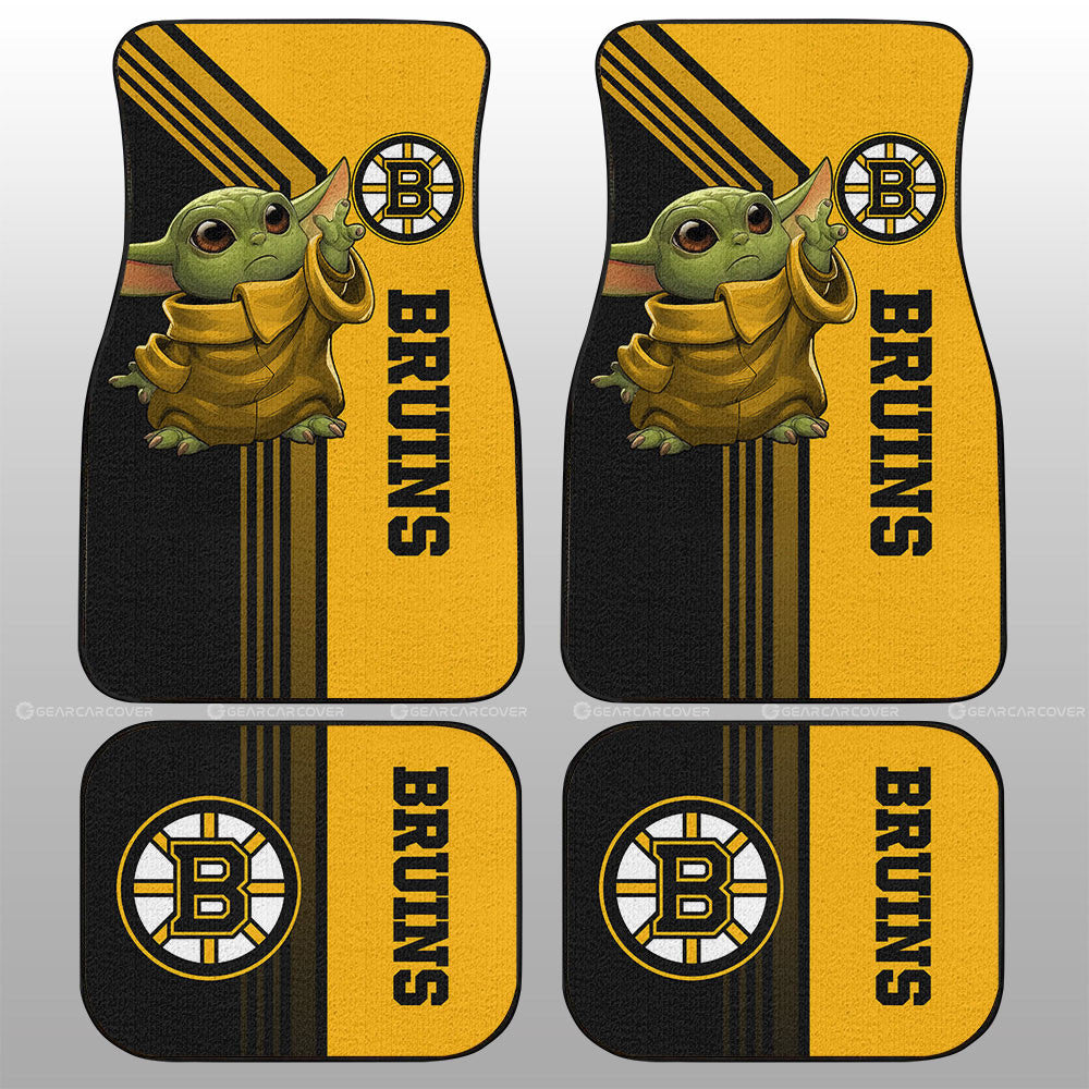 Boston Bruins Car Floor Mats Custom Car Accessories - Gearcarcover - 1