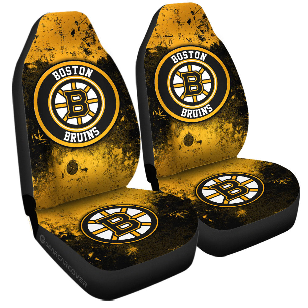 Boston Bruins Car Seat Covers Custom Car Accessories - Gearcarcover - 3