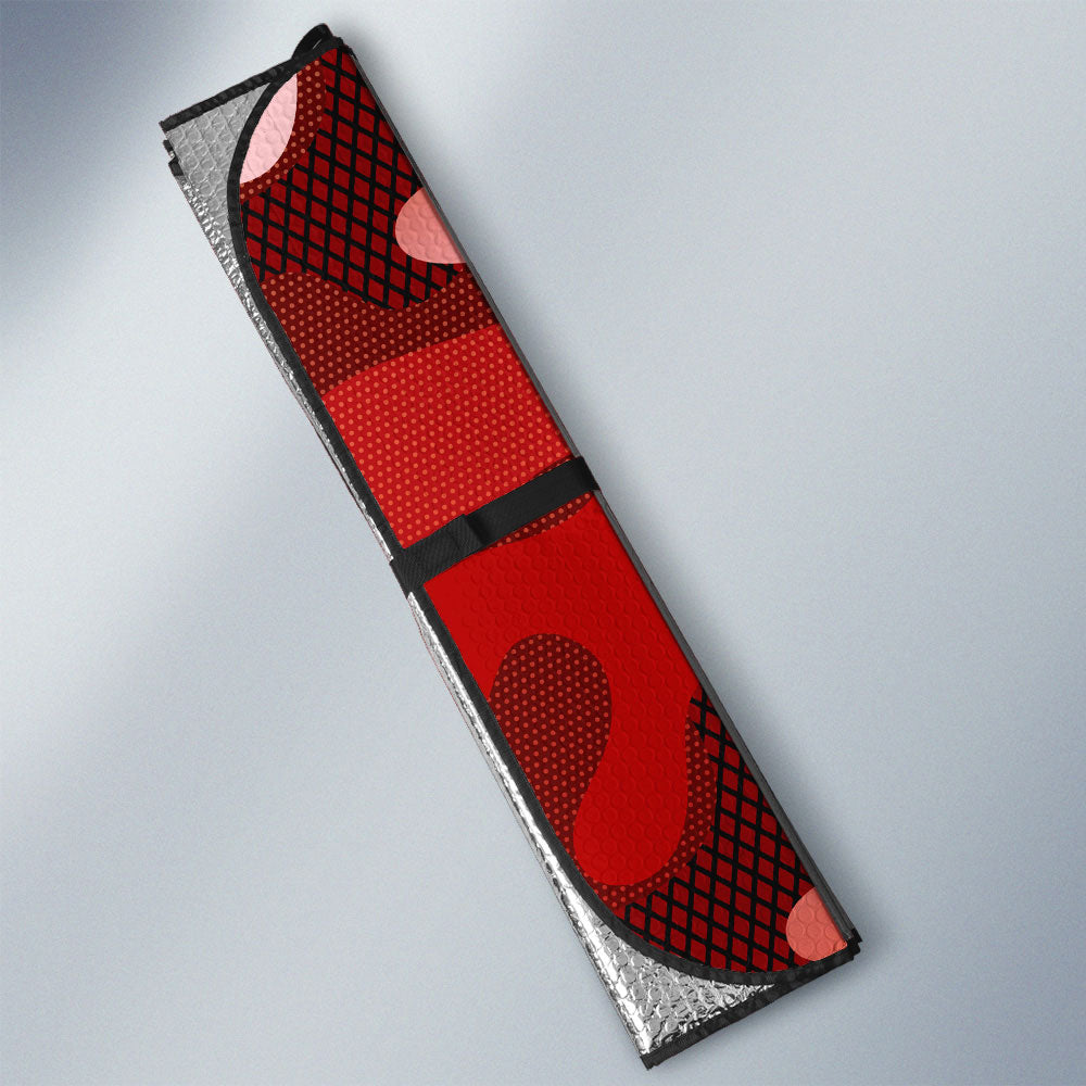 Bostons Red Sox Car Sunshade Skull Theme Collection - Gearcarcover - 3