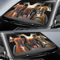 Boxer Car Sunshade Custom Car Interior Accessories For Boxer Lover - Gearcarcover - 2