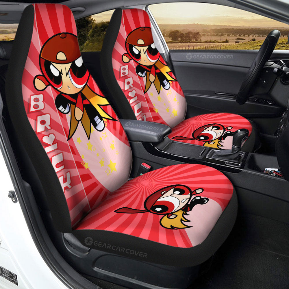 Brick The Powerpuff Girls Car Seat Covers Custom Car Accessories - Gearcarcover - 2