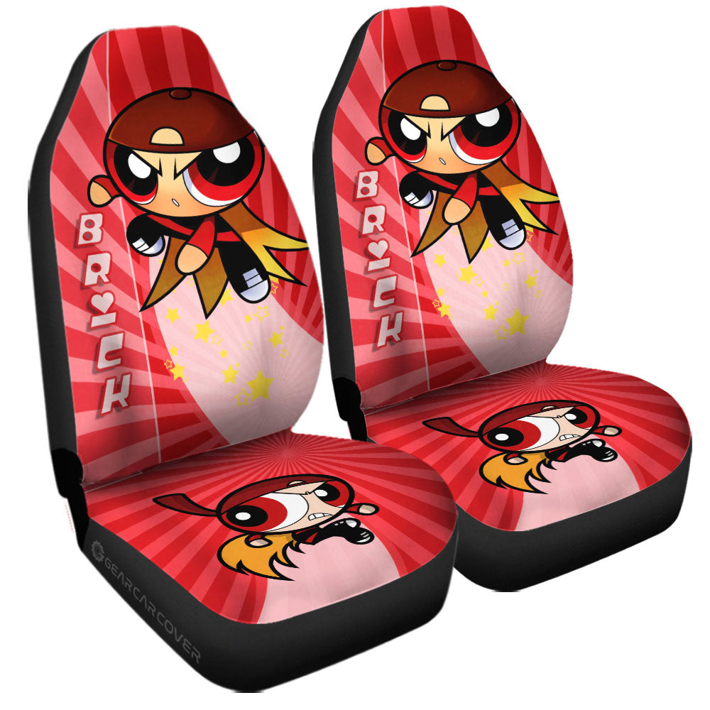 Brick The Powerpuff Girls Car Seat Covers Custom Car Accessories - Gearcarcover - 3