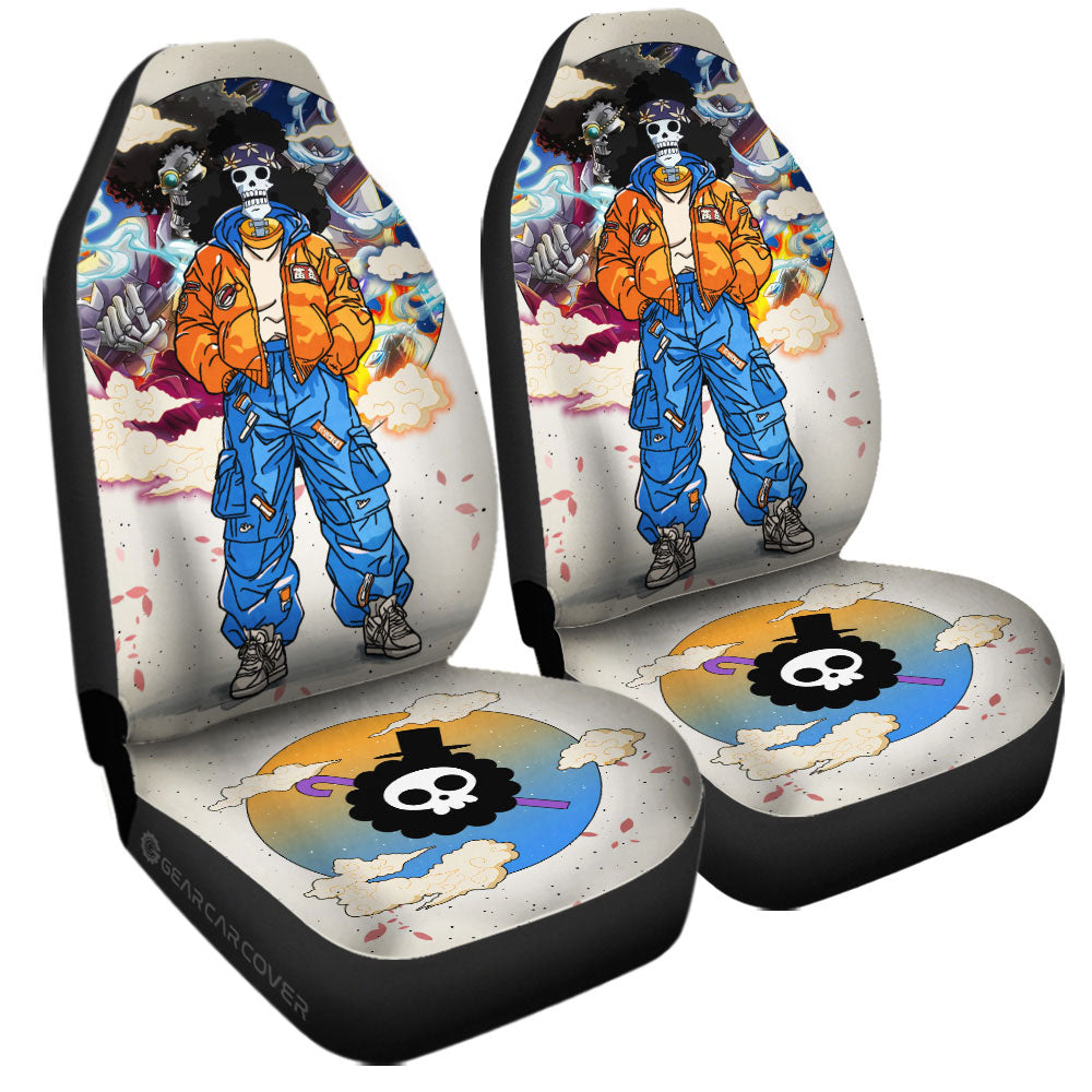 Brook Car Seat Covers Anime Collection - Gearcarcover - 3