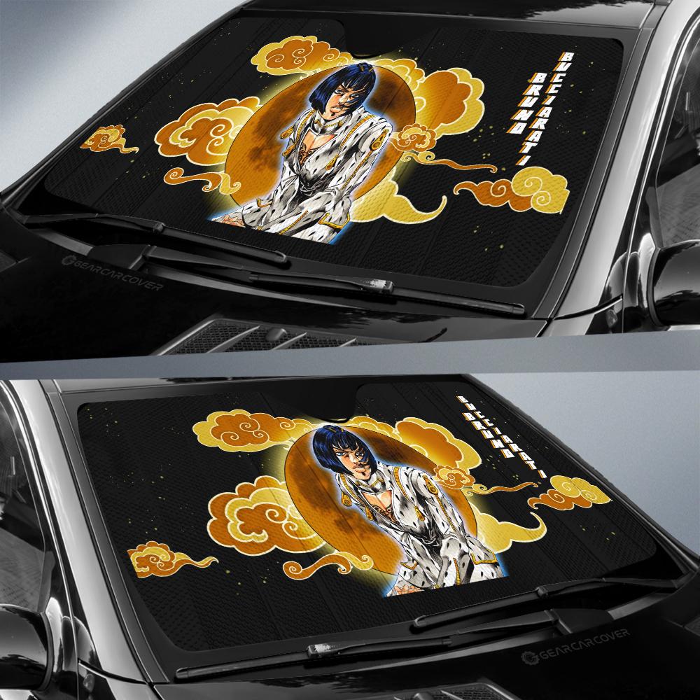 Bruno Bucciarati Car Sunshade Custom Bizarre Adventure - Gearcarcover - 2