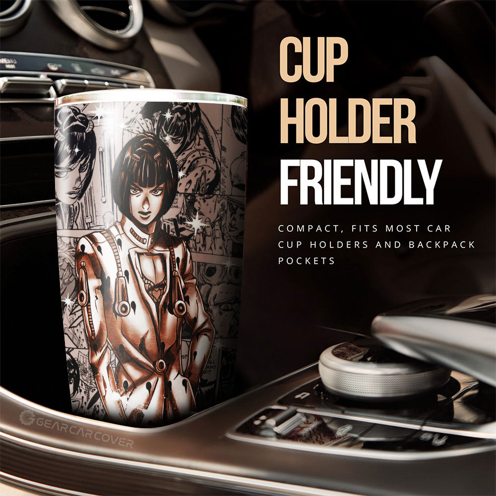 Bruno Bucciarati Tumbler Cup Custom Car Accessories - Gearcarcover - 3