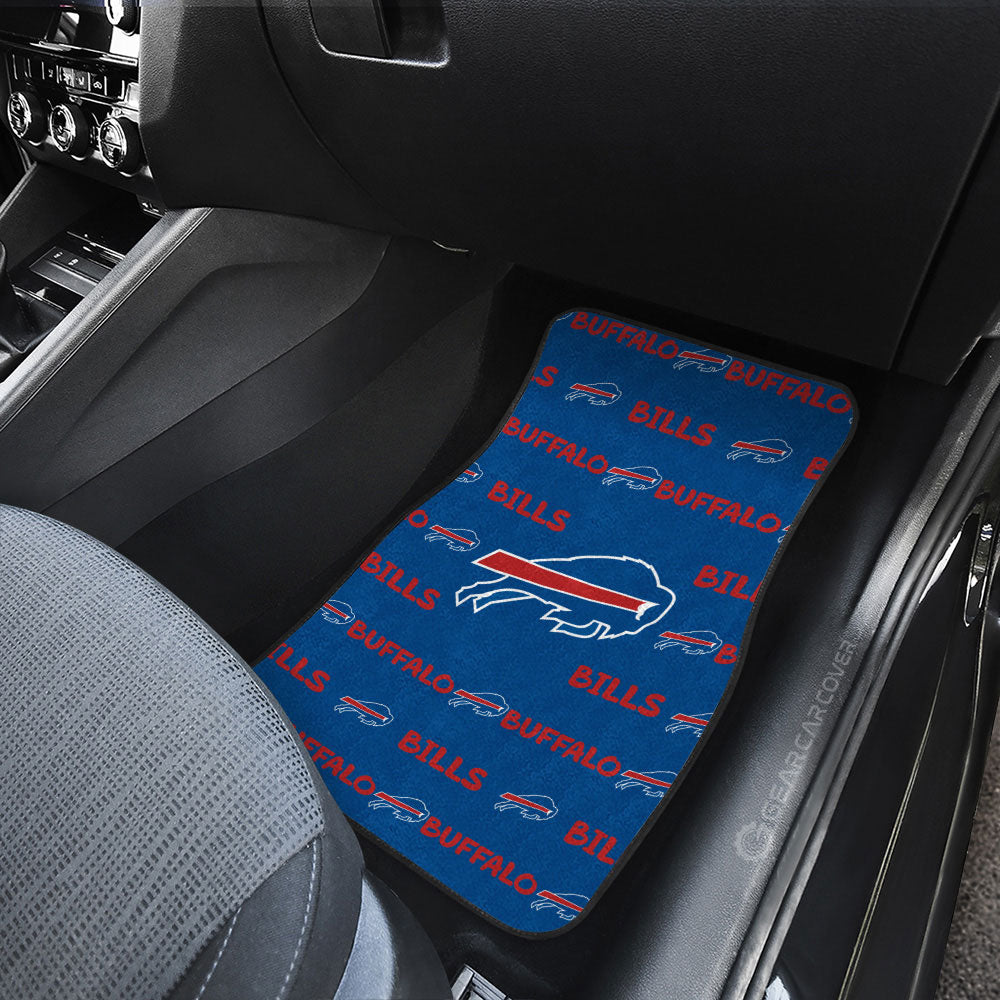 Buffalo Bills Car Floor Mats Sporty Team Collection - Gearcarcover - 3
