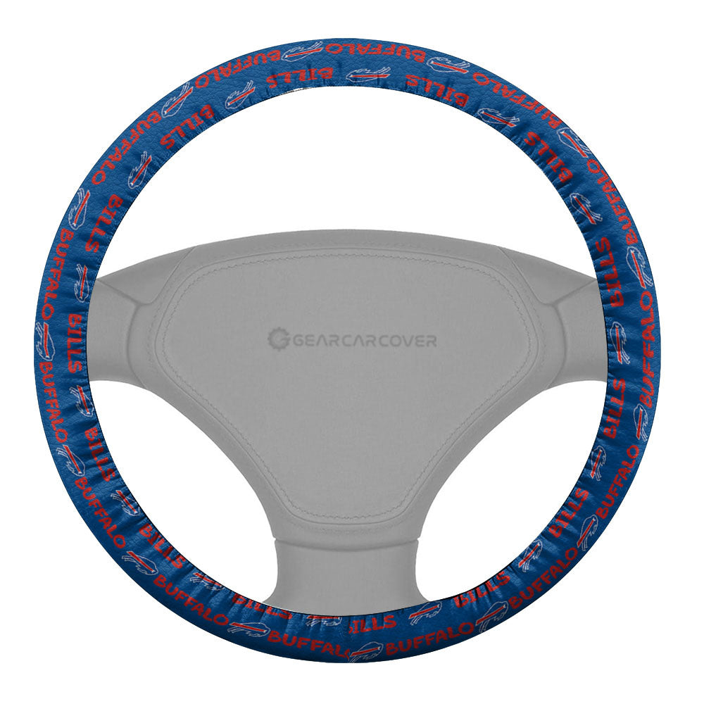 Buffalo Bills Steering Wheel Cover Sporty Team Collection - Gearcarcover - 2