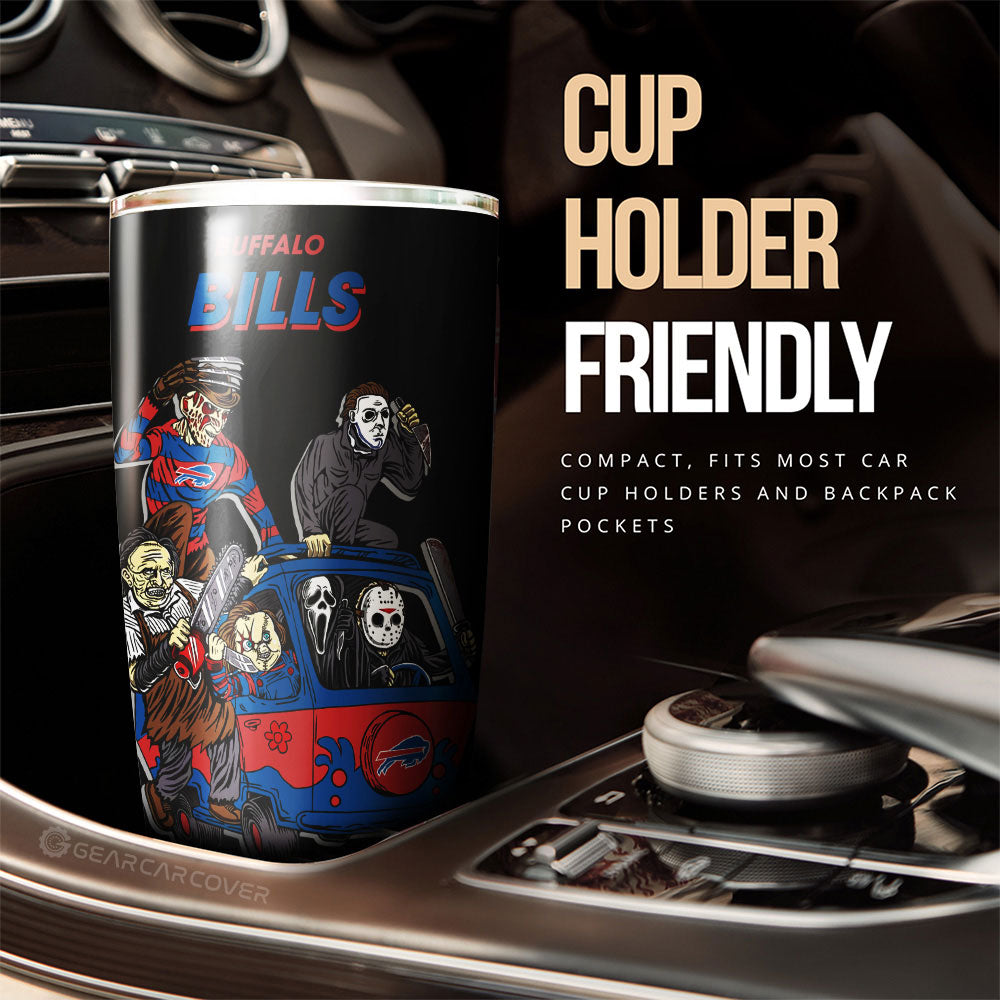 Buffalo Bills Tumbler Cup Custom Car Accessories - Gearcarcover - 3