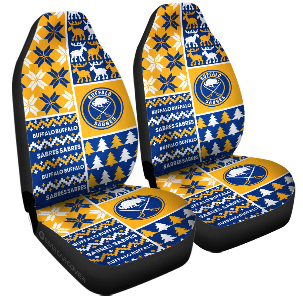 Buffalo Sabres Car Seat Covers Custom Ugly Style Car Accessories - Gearcarcover - 3