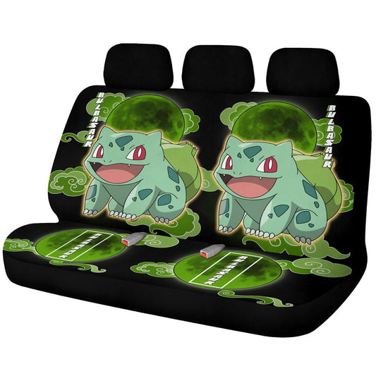 Bulbasaur Car Back Seat Covers Custom Anime Car Accessories - Gearcarcover - 1