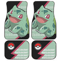 Bulbasaur Car Floor Mats Custom Anime Car Interior Accessories - Gearcarcover - 1