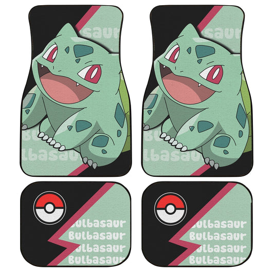 Bulbasaur Car Floor Mats Custom Anime Car Interior Accessories - Gearcarcover - 1
