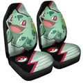 Bulbasaur Car Seat Covers Custom Anime Car Accessories - Gearcarcover - 3