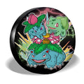 Bulbasaur Evolution Spare Tire Cover Custom Anime - Gearcarcover - 3