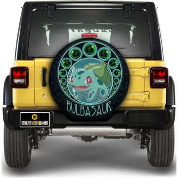 Bulbasaur Spare Tire Cover Custom Anime For Fans - Gearcarcover - 1
