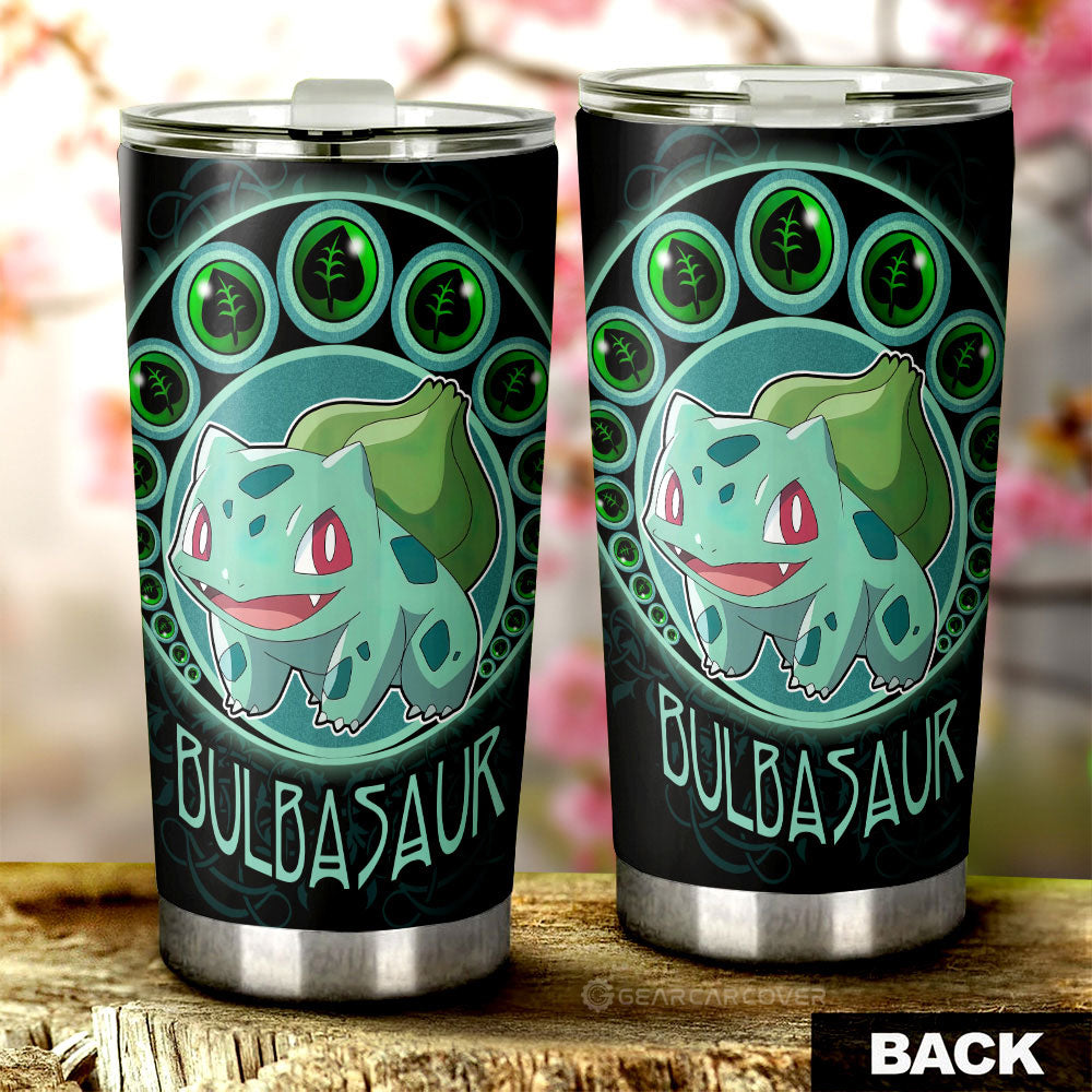 Bulbasaur Tumbler Cup Custom Anime - Gearcarcover - 3